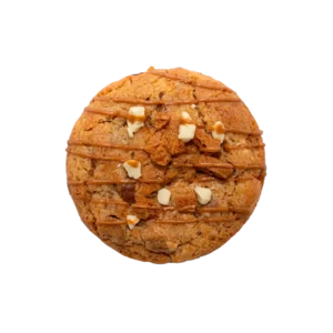 cookie caramelo salado y almendras